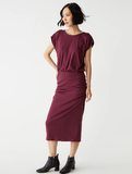 Pippa Ultra Rib Empire Dress