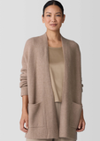 Cashmere Silk Boucle Bliss Cardigan w/ Pockets