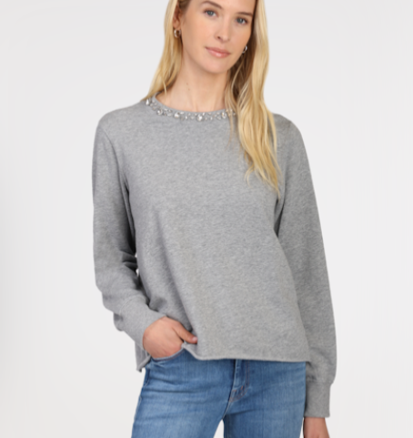 Venice Crew Crystal Sweatshirt