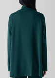 Drapy Funnel Neck Top