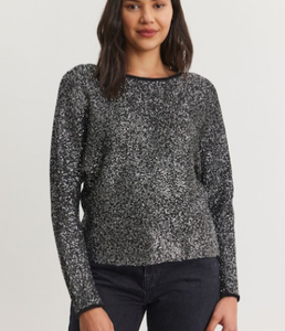 Opaline Sequin Knit Top