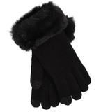 Wool/Cashmere Honeycomb Gloves