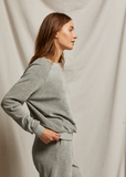 Stella Velour Shrunken Raglan Sweatshirt