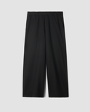 Lightweight Ponte Wide Ankle Pant