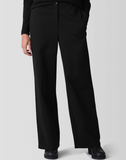 Washable Flex Ponte Wide Full Length Trouser