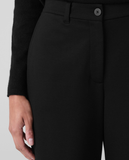 Washable Flex Ponte Wide Full Length Trouser