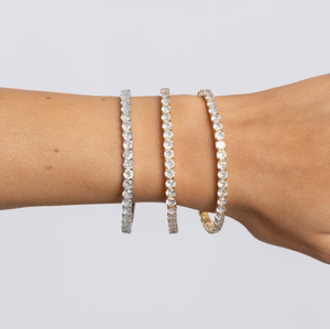 Eileen CZ Stretch Bracelet