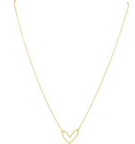 Abigail Open Heart Necklace