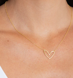 Abigail Open Heart Necklace