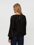 Fabi Hammered Satin Top