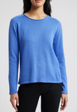 Peruvian Cotton Blend Crew Neck Sweater