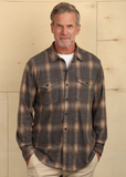 Yellowstone Mohave Plaid Sweater Knit Shirt