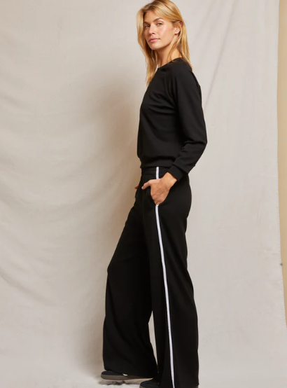 Nadia Wide Leg Travel Pant