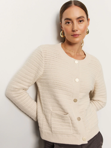 Pointelle Knitted Jacket