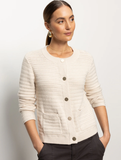 Pointelle Knitted Jacket