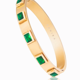 Emerald Baguette Stackable