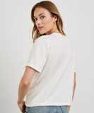 Cotton Cashmere Short Sleeve Tee