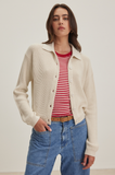 Taj Textured Cotton Cardigan