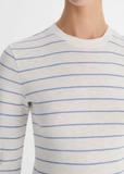 Striped Cotton-Blend Long-Sleeve T-Shirt