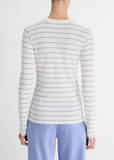 Striped Cotton-Blend Long-Sleeve T-Shirt