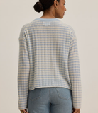 Monica Cashmere Stripe Crew