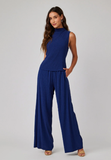 Clean Wide Leg Pant