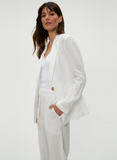 Lottie Woven Linen Blazer