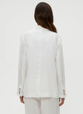 Lottie Woven Linen Blazer