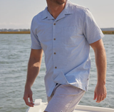 Palms Short Sleeve Button Up Shirt