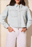 Light Denim Overshirt