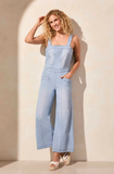 Blue Thread  Denim Jumpsuit With Adjustable Straps