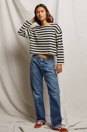 Taylor Striped Long Sleeve Tee