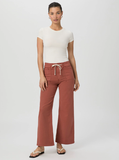 Ari Utililty Drawstring Crop Wide Leg