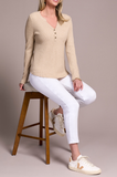 Henley Top W/ Buttons