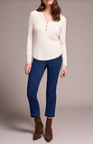 Henley Top W/ Buttons