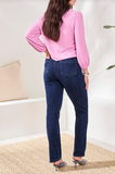 Boundless- Sophia Straight Leg Pull On Jean