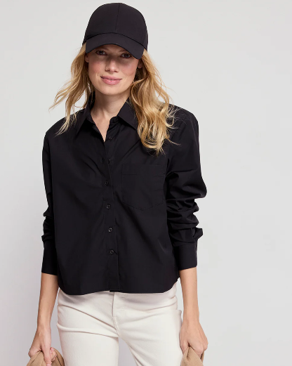 The Long Sleeve Boxy Crop