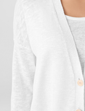 Organic Linen Cotton Slub Cardigan