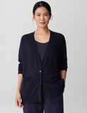 Organic Linen Cotton Slub Cardigan