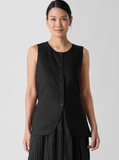 Organic Linen Long Vest