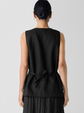 Organic Linen Long Vest