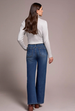 Sophia Curvy Hugging Wide Jeans