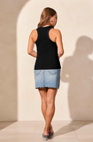 Rib Knit Racerback Tank