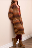 Boucle Space Dye Long Cardigan