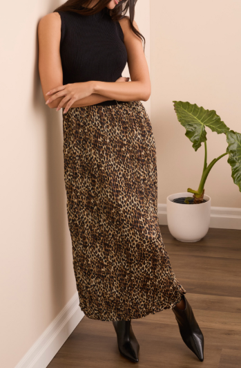 Animal Print Maxi Dress
