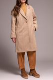 Button Front Trench Coat