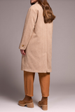 Button Front Trench Coat