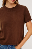 Cotton Cashmere Short Sleeve Tee