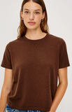 Cotton Cashmere Short Sleeve Tee