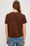 Cotton Cashmere Short Sleeve Tee
